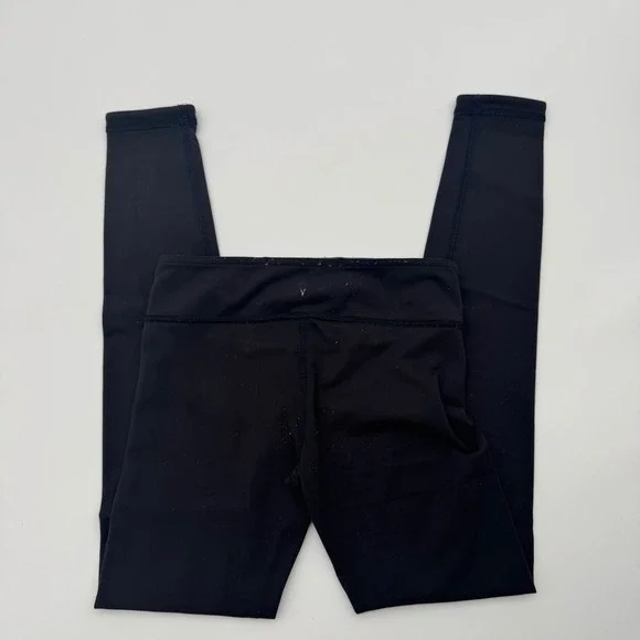 Ivivva by Lululemon Girls Reversible Leggings Black Royal Blue Size 10 - Picture 2 of 6